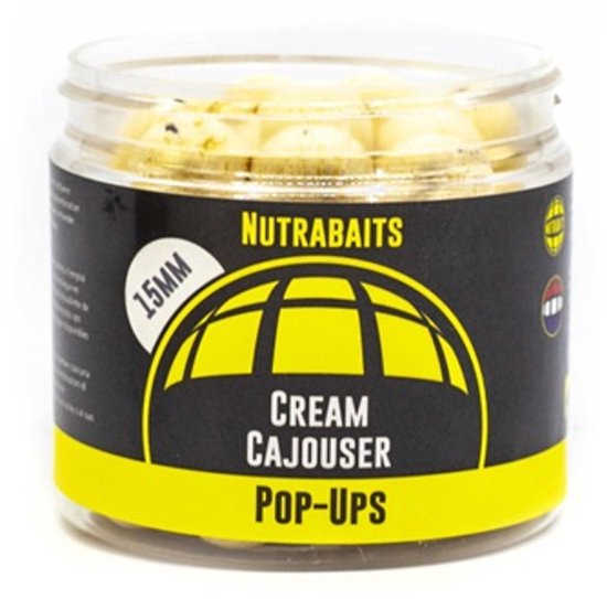 Nutrabaits Pop Ups Cream Cajouser 15mm