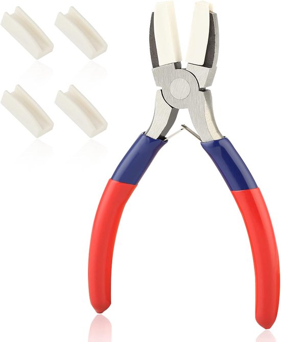 Nylon Jaw Pliers Nylon Jaw Flat Nose Pliers Flat Nylon Jaw Pliers Double Nylon Flat Jaw Pliers Double Nylon Jaw Pliers - ShopVlot