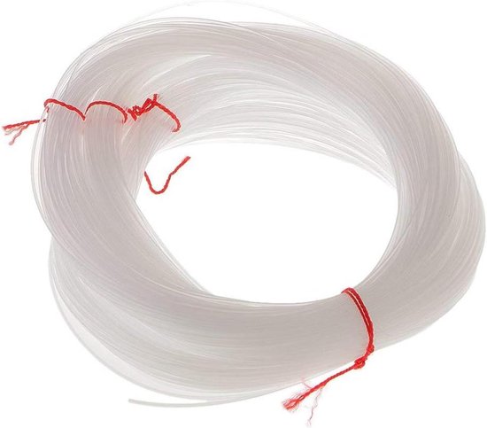 Nylon Koord - Vislijn Draad - Vissen Binden - Lage Zichtbaarheid - 100 Meter - Transparant