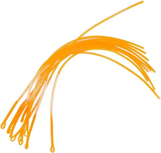 Nylon Vliegvislijn 30lbs/50LBS Vislijn Connector Set met Vissen Lussen - 10 Stuks van Merkloos