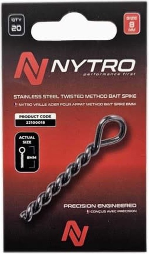 Nytro NTR Twisted Bait Spike 8mm van Nytro