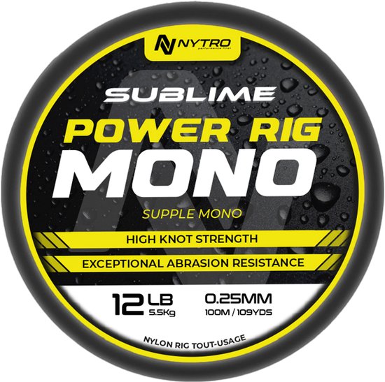 Nytro Sublime Power Rig Mono | 100M 0.13mm