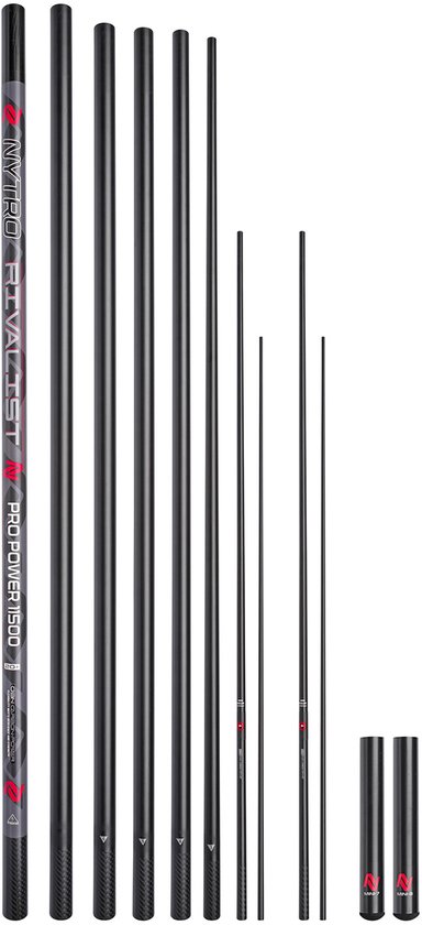 Nytro - Vaste hengel Rivalist Pro Power Mini Pack / 11.50m - Nytro van Merkloos