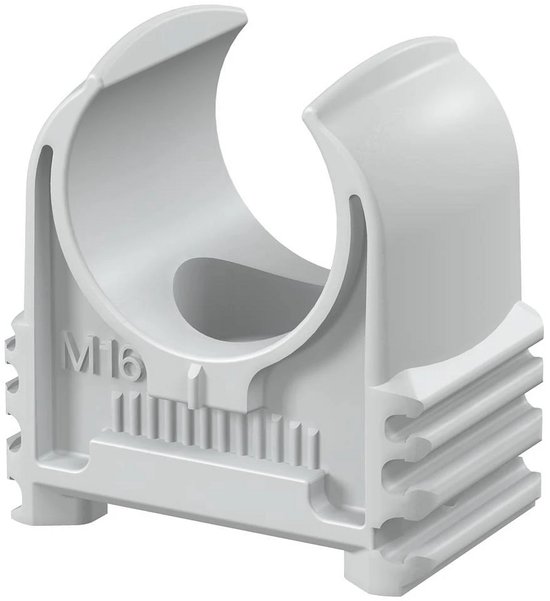 OBO klembeugel M16 - ichtgrijs per 100 stuks (2149701) van Merkloos