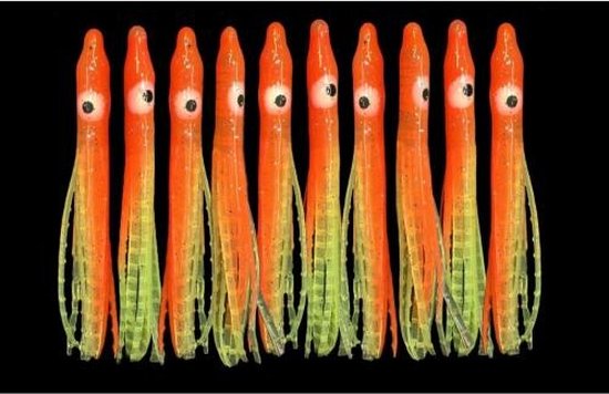 Octopus Geel/Orange van Merkloos