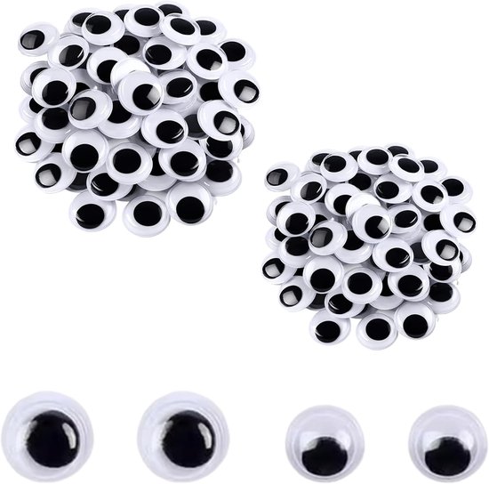 Ogen, zelfklevend, Googly Eyes voor doe-het-zelf handwerk, decoratie, scrapbooking