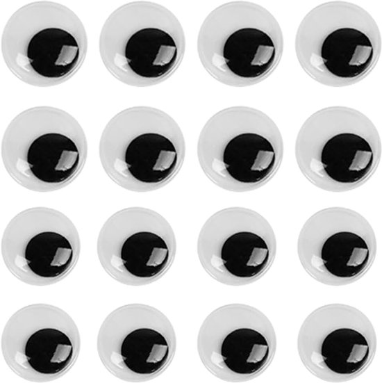 Ogen zelfklevende wiebelogen grote ambachtelijke ogen zelfklevende knutselaccessoires DIY ogen stickers googly eyes kleine ambachtelijke ogen, knutselbenodigdheden zelfklevende ogen
