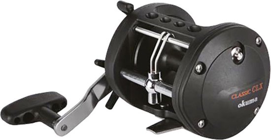 Okuma Classic Trollingmolen Zwart 300 van Merkloos