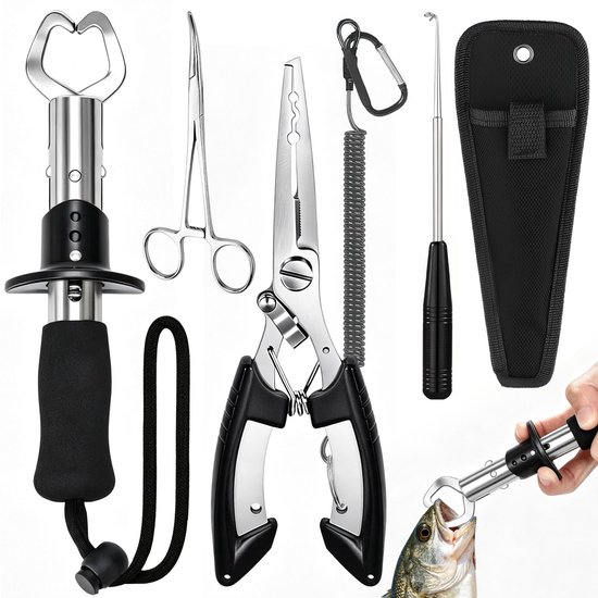 Omgoods - 6-in-1 Vissersgereedschapset met Tangen