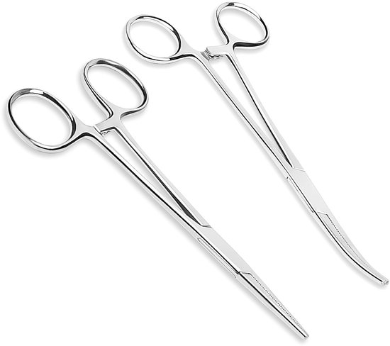Omgoods - Set van 2 RVS Piercingtangen voor Multifunctioneel Gebruik