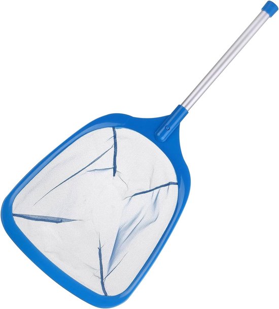Omnikryp Zwembadschepnet, 62 cm, net voor het reinigen van zwembadoppervlakken, bladschepnet met aluminium handgreep - ShopVlot