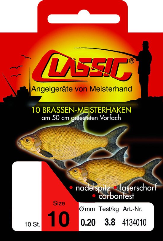 Onderlijnen set Voorn en Brasem van Merkloos