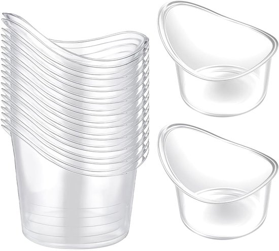 Oogspoeling Set met 20 Stuks, Hygiënische en Steriele Oogdouche voor Vermoeide Ogen en Oogverzorging