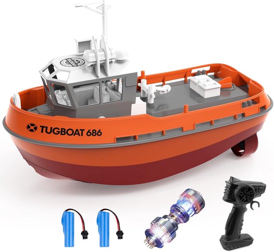Op afstand bestuurbare boot – RC-boot – Speedboot - model boot van Merkloos