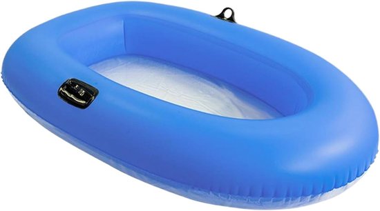 Opblaasbare boot - Zeeboot rubberboot - Water avonturen - Transparante bodem - 160 x 110 cm - Uniek