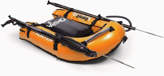 Opblaasbare Rubberboot voor 2 Personen - Ideaal voor Vissen en Recreatie