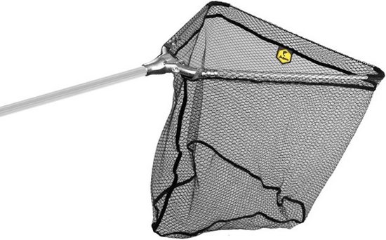 Opklapbaar - Schepnet - Delphin - Rubber Gecoat - 60x60 - Metalen spreidblok van Delphin