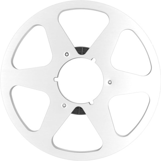 Opname Spoel - Lege Reel - Muziek Opnemen - 6-Gats Ontwerp - 10.5 Inch - Zilver