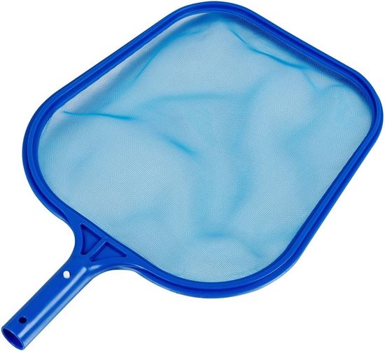 Oppervlakteschepnet - Blauw - Ideaal voor zwembadreiniging - Duurzaam materiaal - Voor zwembadbezitters