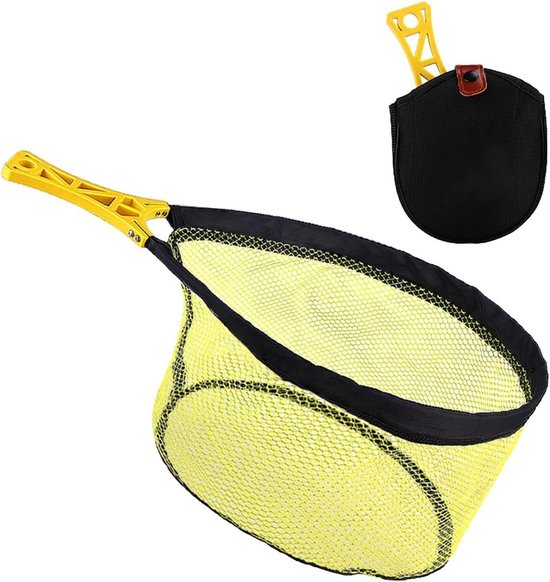 Opvouwbaar Schepnet - Visnet Vliegvissen - Vissen Vangen - Anti-klit Gaas - 50 cm - Lichtgevend