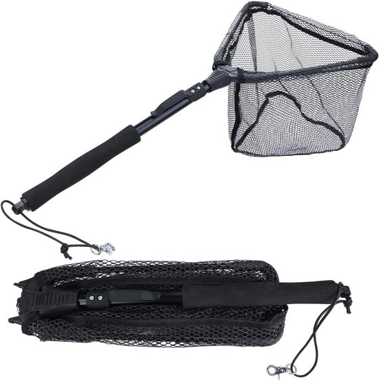 Opvouwbaar Telescopisch Visnet - Duurzaam Nylon Materiaal - Mesh Veilige Visvangst - Sougayilang van Merkloos