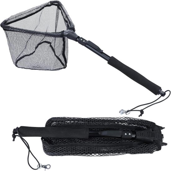 Opvouwbaar Telescopisch Visnet - Lichtgewicht - Duurzaam Materiaal - Voor Vang en Loslaten van Vissen van Anglo Arms