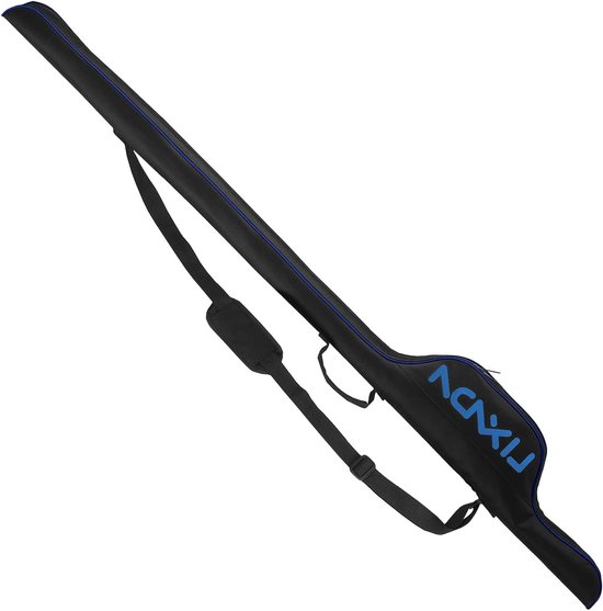 Opvouwbare Hengelentas voor Reizen - Grote Capaciteit Hengelhouder voor Tackle Opslag - Ideaal voor Vissers in Blauw/Wit/Rood