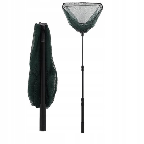 Opvouwbare Visnet 160cm met Anti-Hook Net en Aluminium Steel