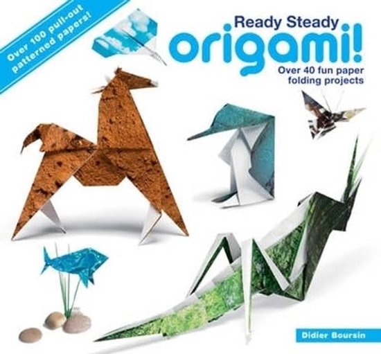 Origami Boek voor Beginners: Meer dan 40 Leuke Papier Vouwprojecten met 112 Vellen van Merkloos