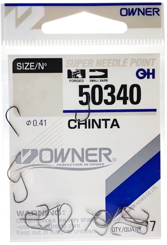 Owner Chinta 50340 Feederhaak - Maat 11 (17 stuks) van Owner