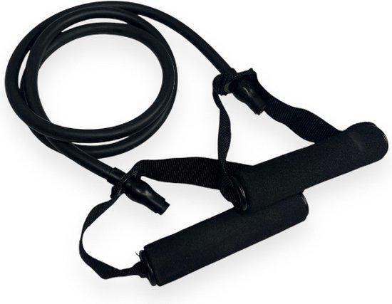 Padisport Fitness Tube ExtraStrong - Weerstandsbanden En Weerstandstubes - Katrol Schouder - Weerstandsbanden Met Handvatten - Elastic Bands Fitness - Gym Elastieken - Sport Apparatuur Voor Thuis - Weerstandband - Fitness Elastiek Met Handvat van Merkloos