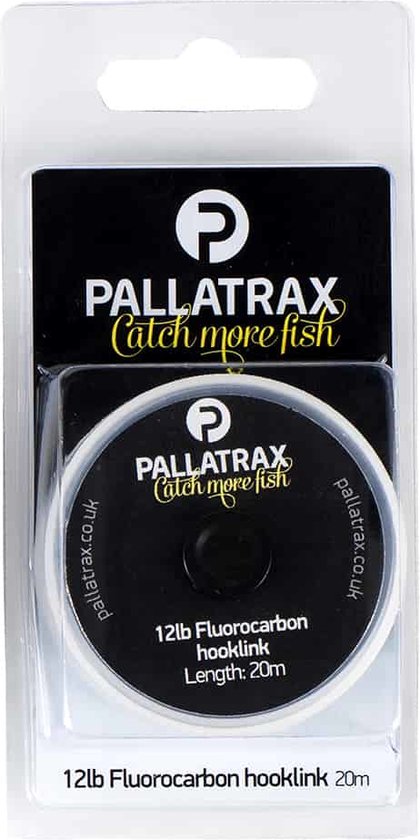Pallatrax Fluorocarbon Hooklink - 12lb - 20m - Fluorcarbon Onderlijnmateriaal Karper vissen van Pallatrax