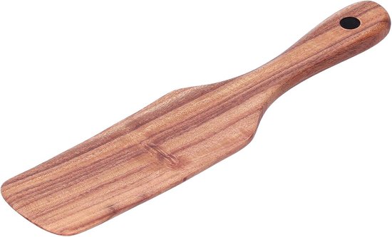 Pannenkoeken Schop Slijtvastheid Keuken Flipper Spatels Hittebestendigheid Omelet Spatel Houten Spatel Turner Kookbenodigdheden Kookgerei(Klein)