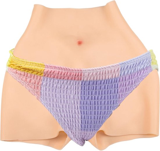 Panties Fake Vagina Short Triangle Can Pee and Inserted for Transgender Drag Queen Crossdresser