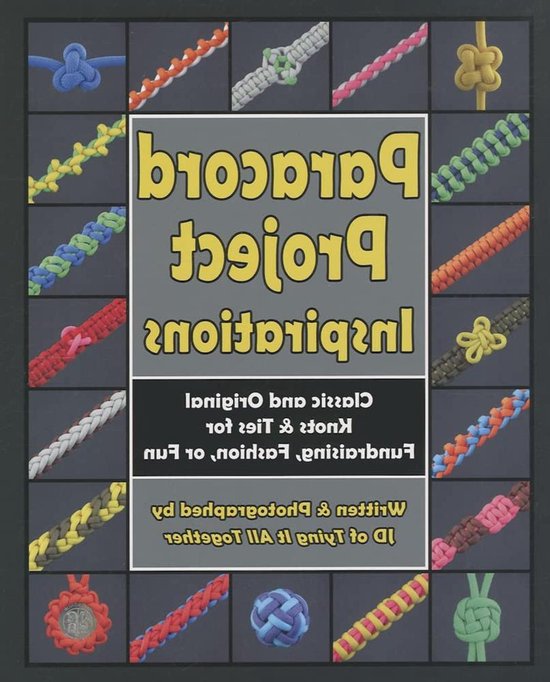 Paracord Knutselen - Knoop Boek - Decoratieve Projecten - Volledig Gekleurde Foto's - 128 Pagina's - Geen Kleur Specificatie van Merkloos