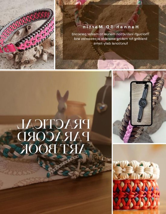 Paracord Kunst Boek - Vlechtboek Kniptang - Accessoires Maken - Gedetailleerde Instructies - 140 Pagina's - Niet gespecificeerd