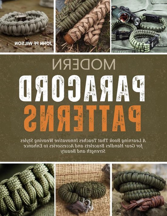 Paracord Patronen Boek - Knoop Technieken - Creatief Knutselen - Innovatieve Weefstijlen - 152 Pagina's - Meerdere Kleuren
