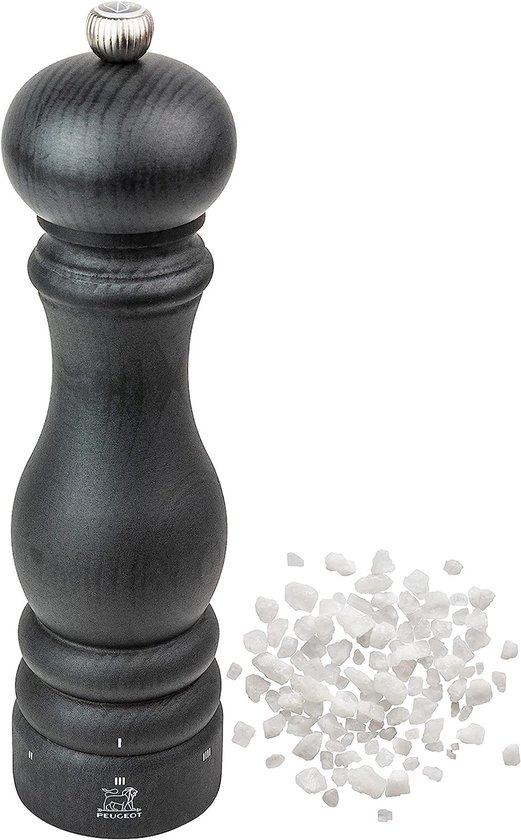 - Paris u'Select 22 cm zoutmolen - 6 vooraf gedefinieerde maalstanden - Gemaakt met PEFC-gecertificeerd hout - Gemaakt in Frankrijk - Grafietkleur