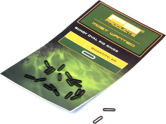 PB Products - Bungy Oval Rig Rings - 20 stuks van PB Products