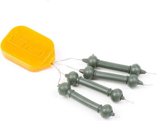 PB Products - Downforce Tungsten - Heli-Chod Rubber & Beads - Weed (X-Small) van PB Products