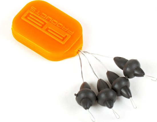 PB Products - Downforce Tungsten - X-small Naked Chod Rubber & Bead - 4 stuks van PB Products