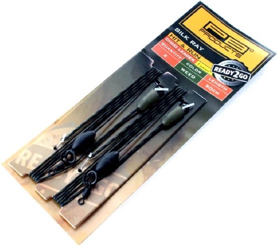 PB Products - Ready2Go Hit & Run Chod Leader Weighted 1 gram 90 cm - 2 stuks - Weed van PB Products