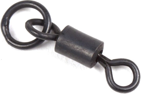 PB Products Ring Swivel - Maat 8 - 8st - Zwart van PB Products