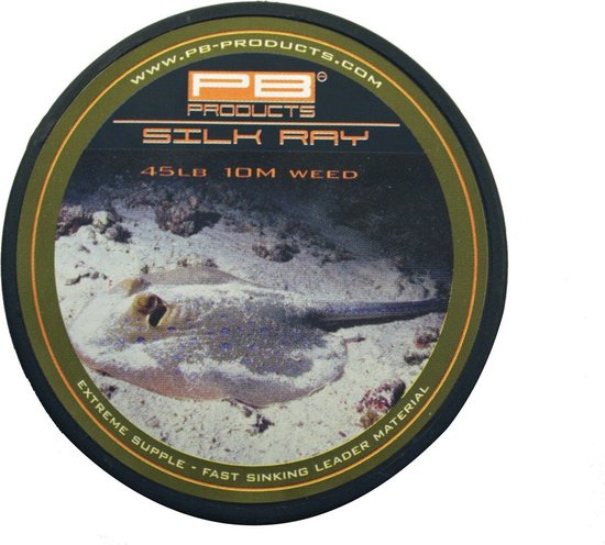 PB Products - Silk Ray Leader materiaal - 10 meter - Silt (45 lb) van PB Products