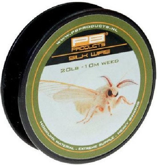 PB Products - Silk Wire - Soepel Onderlijn Materiaal - 10 meter - Weed van PB Products