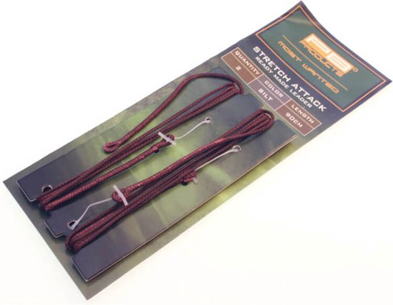PB Products - Stretch Attack Ready Made Leader 90 cm - 2 stuks - Silt van PB Products