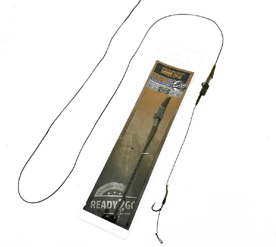 PB R2G Clip SR Leader With Ronnie Rig Stiff Weed 2st. Size 4 van PB Products