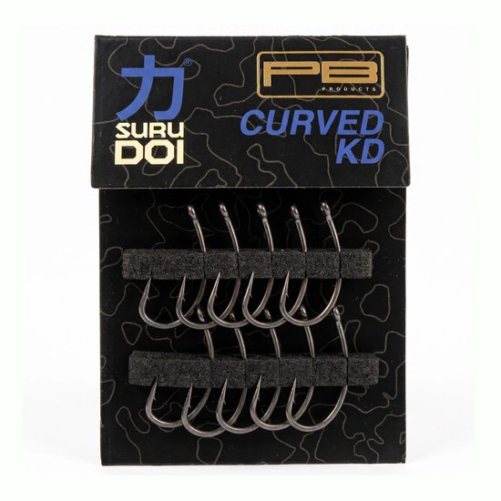 PB SURUDOI Curved KD Hook PTFE Karperhaak #4