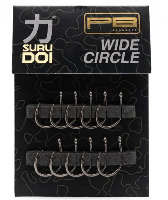 PB SURUDOI Wide Circle Hook PTFE Karperhaak #2
