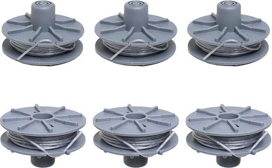 peaceking 6 stuks grastrimmer, spoelen, grastrimmer, spoelen compatibel met Gardena 5307-20 van PEACE